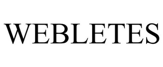 WEBLETES