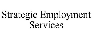 STRATEGIC EMPLOYMENT SERVICES