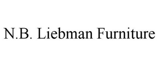 N.B. LIEBMAN FURNITURE