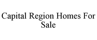 CAPITAL REGION HOMES FOR SALE