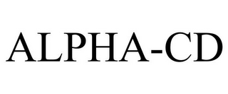 ALPHA-CD