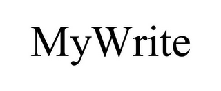 MYWRITE