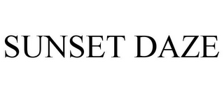 SUNSET DAZE