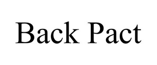 BACK PACT