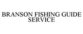 BRANSON FISHING GUIDE SERVICE