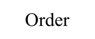 ORDER