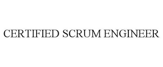 CERTIFIED SCRUM ENGINEER