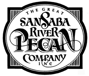 THE GREAT SAN SABA RIVER PECAN COMPANY INC.