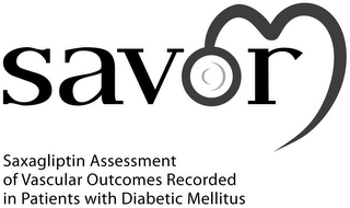 SAVOR SAXAGLIPTIN ASSESSMENT OF VASCULAR OUTCOMES RECORDED IN PATIENTS WITH DIABETIC MELLITUS