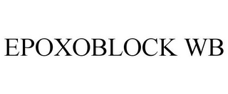 EPOXOBLOCK WB