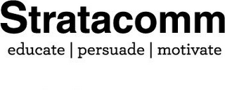 STRATACOMM EDUCATE PERSUADE MOTIVATE