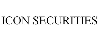 ICON SECURITIES