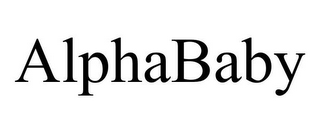 ALPHABABY