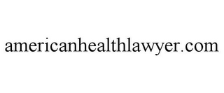 AMERICANHEALTHLAWYER.COM