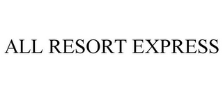 ALL RESORT EXPRESS