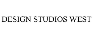 DESIGN STUDIOS WEST