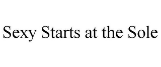 SEXY STARTS AT THE SOLE