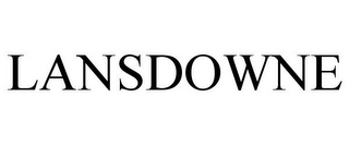 LANSDOWNE