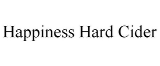 HAPPINESS HARD CIDER