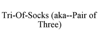TRI-OF-SOCKS (AKA--PAIR OF THREE)