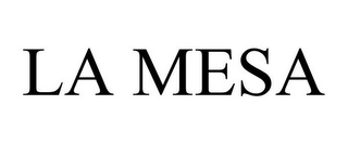 LA MESA