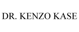 DR. KENZO KASE