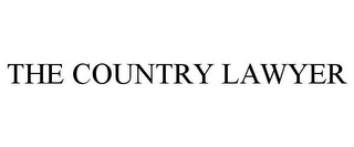 THE COUNTRY LAWYER