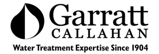 GARRATT CALLAHAN WATER TREATMENT EXPERTISE SINCE 1904