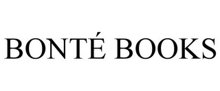 BONTÉ BOOKS