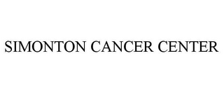 SIMONTON CANCER CENTER