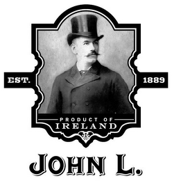 JOHN L. EST. 1889 PRODUCT OF IRELAND