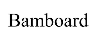 BAMBOARD