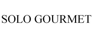 SOLO GOURMET