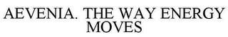 AEVENIA. THE WAY ENERGY MOVES