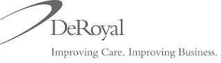 DEROYAL IMPROVING CARE. IMPROVING BUSINESS.