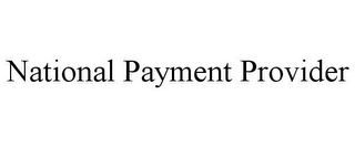 NATIONAL PAYMENT PROVIDER