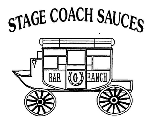 STAGE COACH SAUCES BAR G RANCH