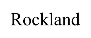 ROCKLAND