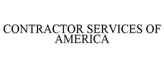 CONTRACTOR SERVICES OF AMERICA