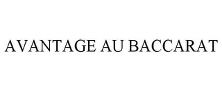 AVANTAGE AU BACCARAT