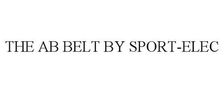 THE AB BELT BY SPORT-ELEC