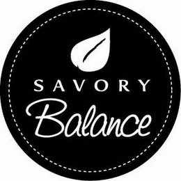 SAVORY BALANCE