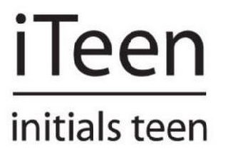 ITEEN INITIALS TEEN