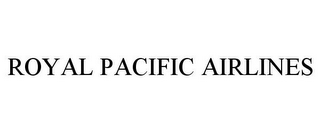 ROYAL PACIFIC AIRLINES