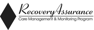 RECOVERYASSURANCE CARE MANAGEMENT & MONITORING PROGRAM