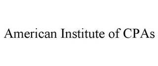 AMERICAN INSTITUTE OF CPAS