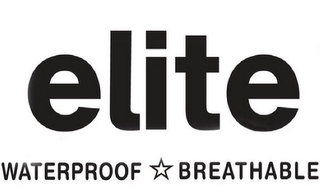ELITE WATERPROOF BREATHABLE