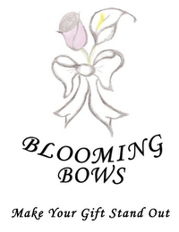 BLOOMING BOWS MAKE YOUR GIFT STAND OUT