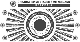 ORIGINAL EMMENTALER SWITZERLAND AOC HELVETIA