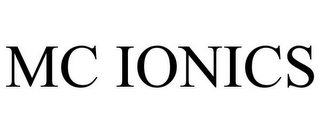 MC IONICS